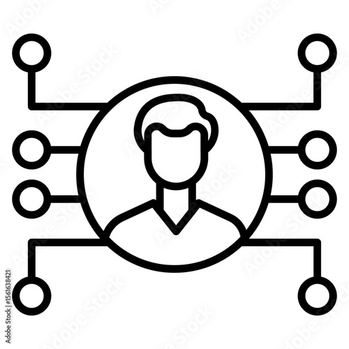 Professional Network Icon