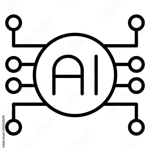 Artificial Intelligence Icon