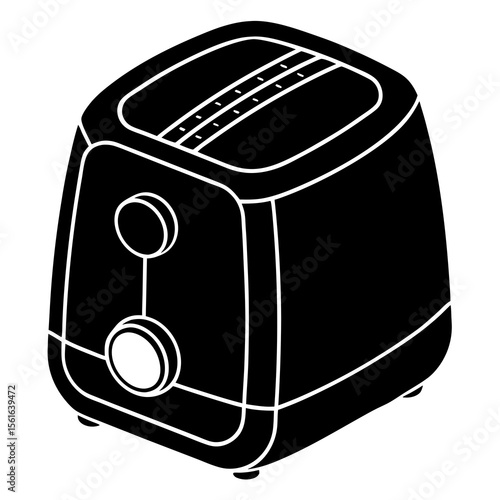 toaster and bread