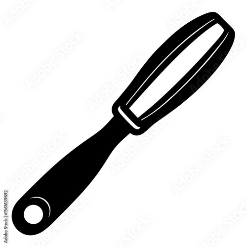 kitchen spatula isolated on white background