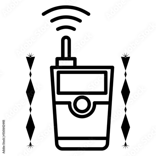 Vibration Sensor Icon