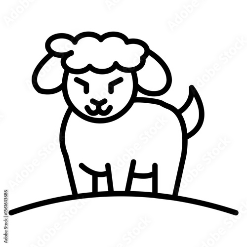 Sacrificial Lamb Icon