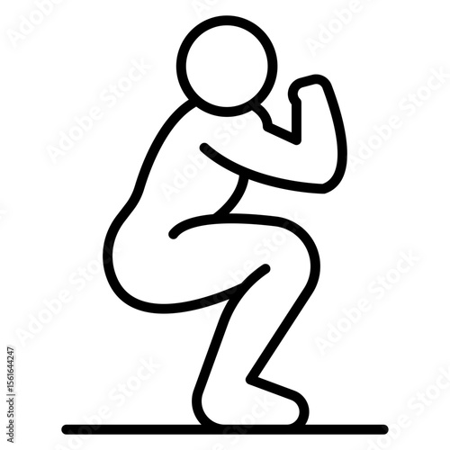 Squat Icon