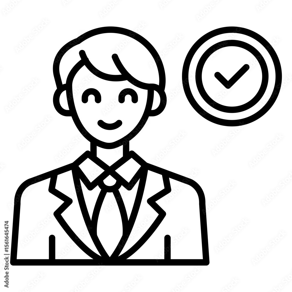 Obraz premium Ethical Leadership Icon