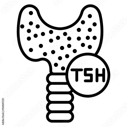 Thyroid Stimulating Hormone Icon