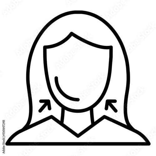 Chin Augmentation Icon