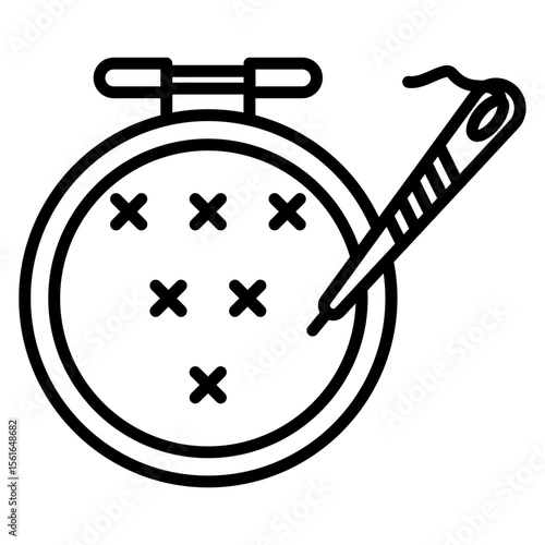 Cross-stitch Icon