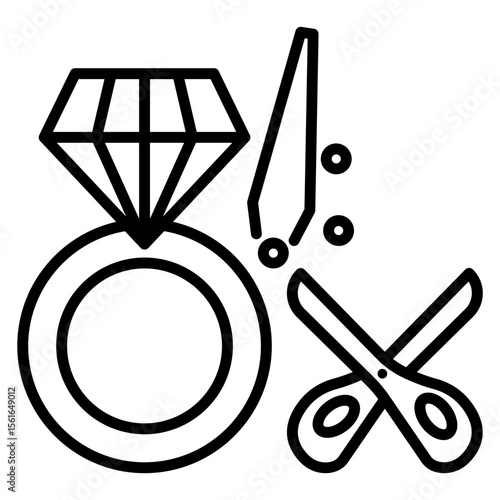 Jewelry Making Tools Icon