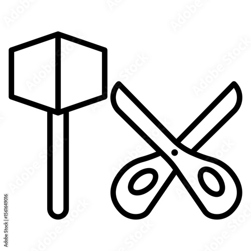 Leather Craft Tools Icon