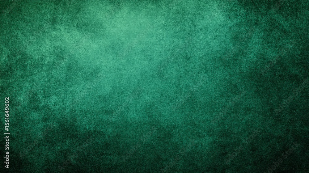 Fototapeta premium Deep green textured background with a vibrant and uniform surface pattern for design use.