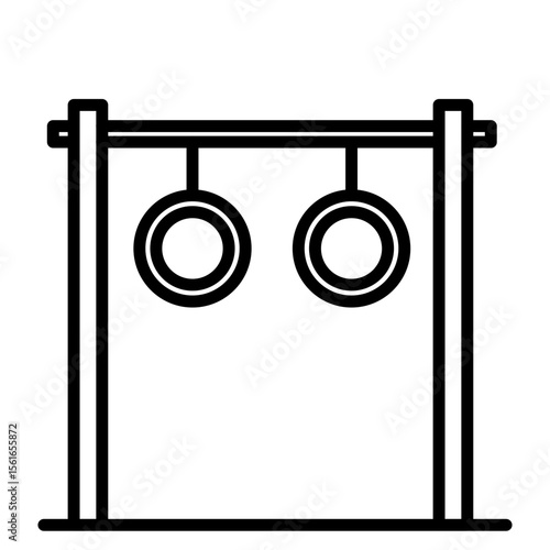Gym Rings Icon