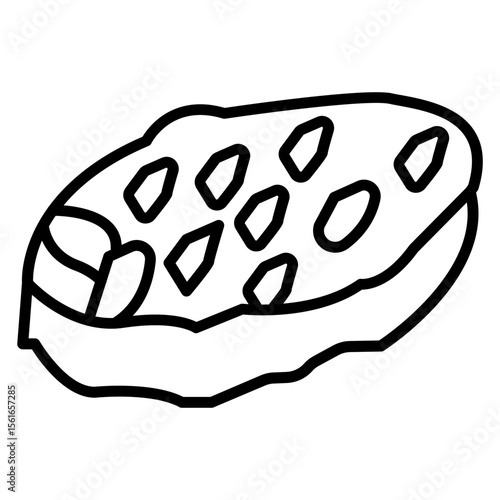 Bruschetta Icon