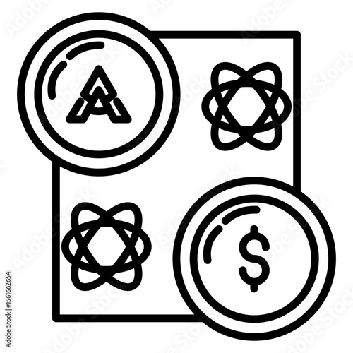 Atomic Swap Icon