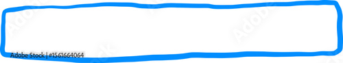 Line Art Long Horizontal Box Frame