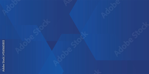 Modern abstract blue background with glowing geometric lines. Blue gradient hexagon shape arts. vector illustration eps10
