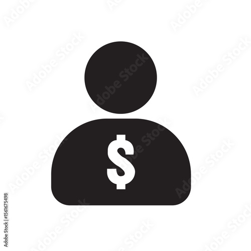 dollar people icon