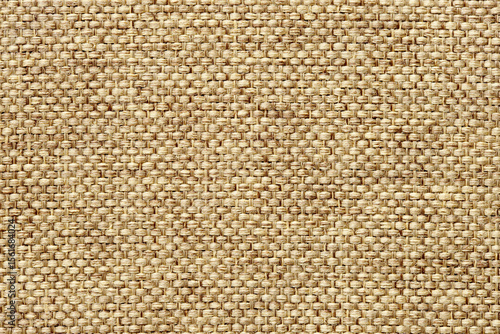 brown jute tablecloth with ...