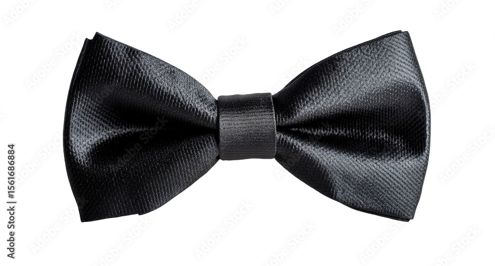 Black bow tie, smooth, formal Black bow tie, smooth, formal