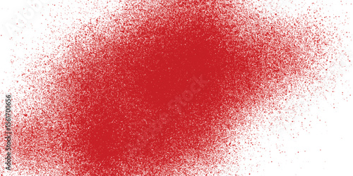 Red and white smoky particle background with grunge design

