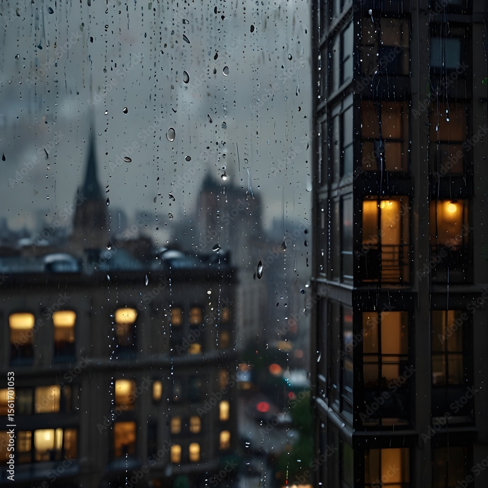 Obraz premium night city view