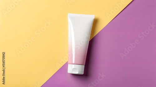 Wallpaper Mural Facewash cream lotion gel mockup background Torontodigital.ca