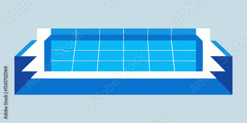 solar panel on a white background