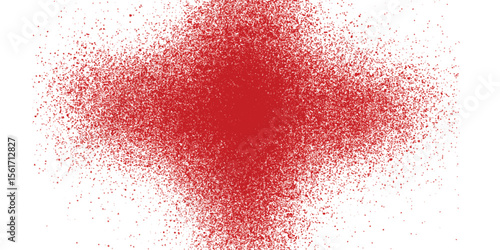 White fog effect softly dispersed on deep red texture

