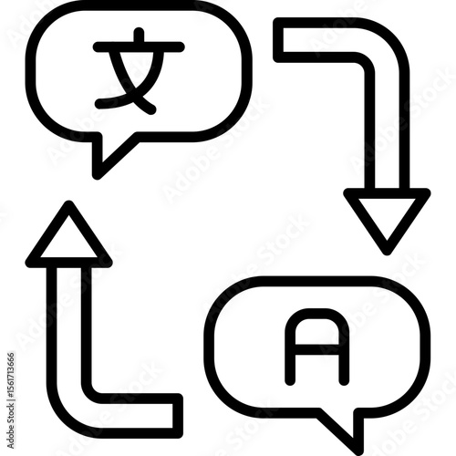 Language Translate Icon