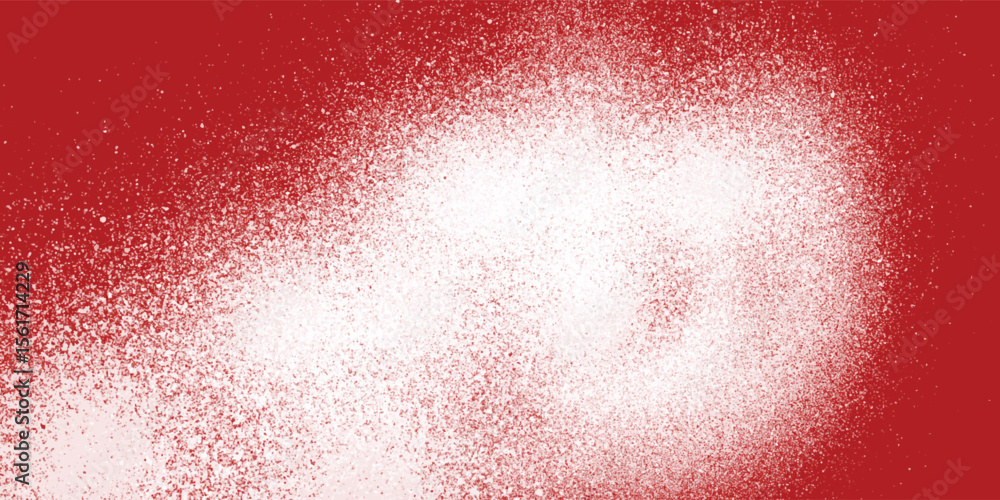 Fototapeta premium White grunge mist design layered over red background