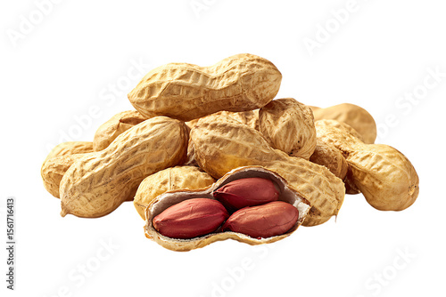 Wallpaper Mural Pile of peanuts in shells, one open showing kernels. Torontodigital.ca