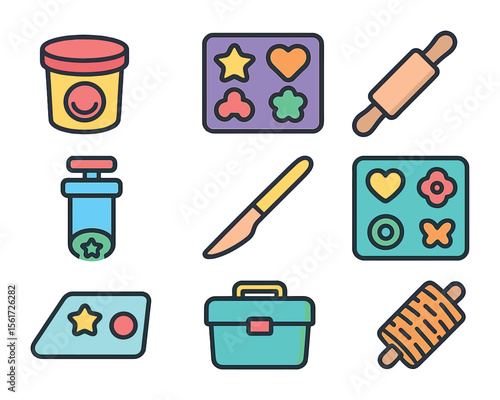 Social Media Icons. Solid, filled icons set of social media misinformation dynamics: smartphone, retweet