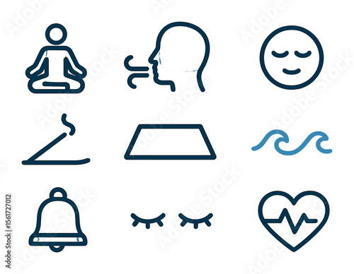 Hanukkah Icon Set. Solid, filled icons set of Hanukkah events: menorah, dreidel, gelt coins, star of David,