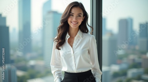 Portrait of a young business woman	