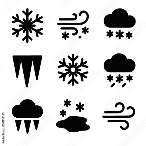 Winter Weather Icons