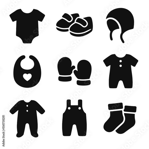 Toddler Apparel Icons