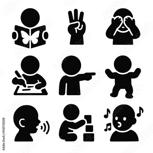 Toddler Activity Icons