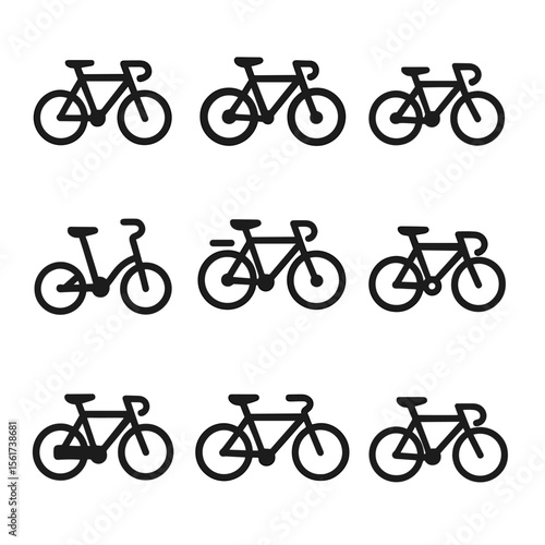 Bicycle Icon Collection