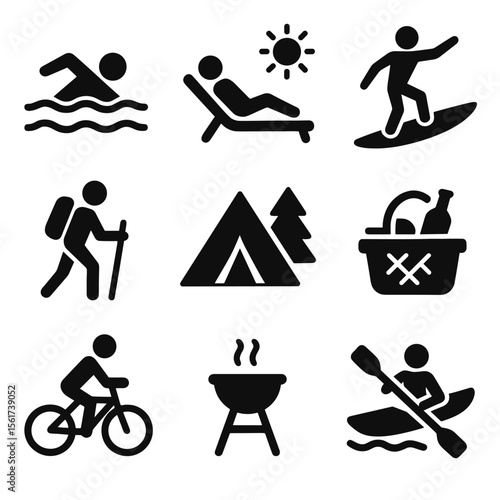 Summer Icon Set