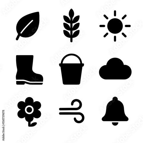 Countryside Vector Icons