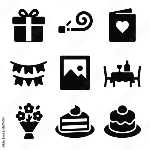 Celebration Icons Grid