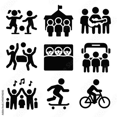 Youth Activity Icons