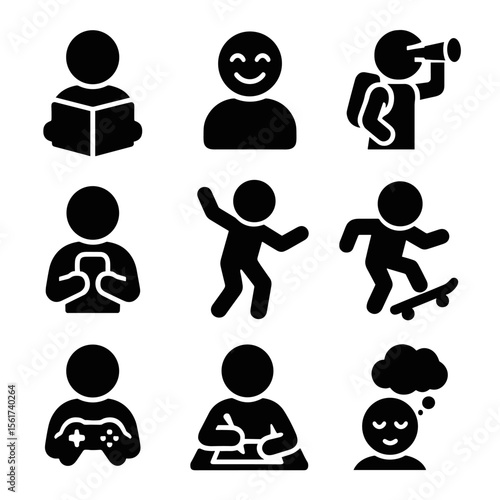 Youth Activity Icons