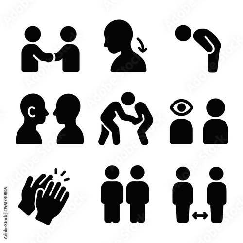 Respect Gesture Icons
