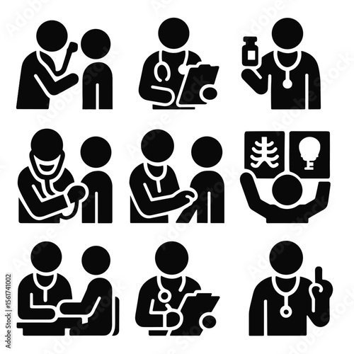 Physician Actions Icons