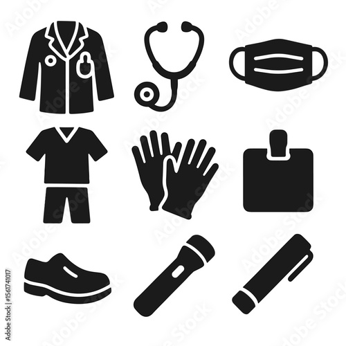 Physician Icons Collection