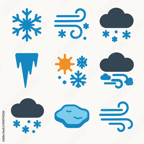 Winter Weather Icons
