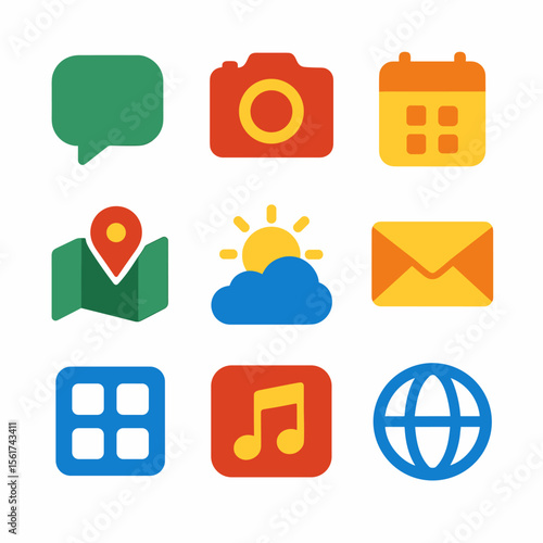 Colorful App Icons