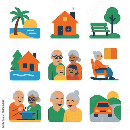 Golden Years Icons