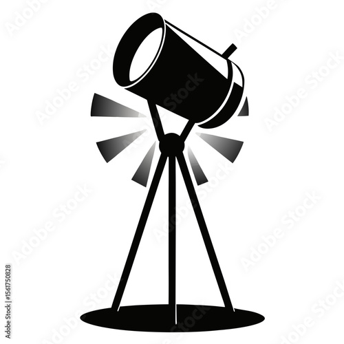 megaphone on white background