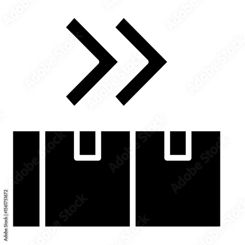 Supply Shift Left  Icon